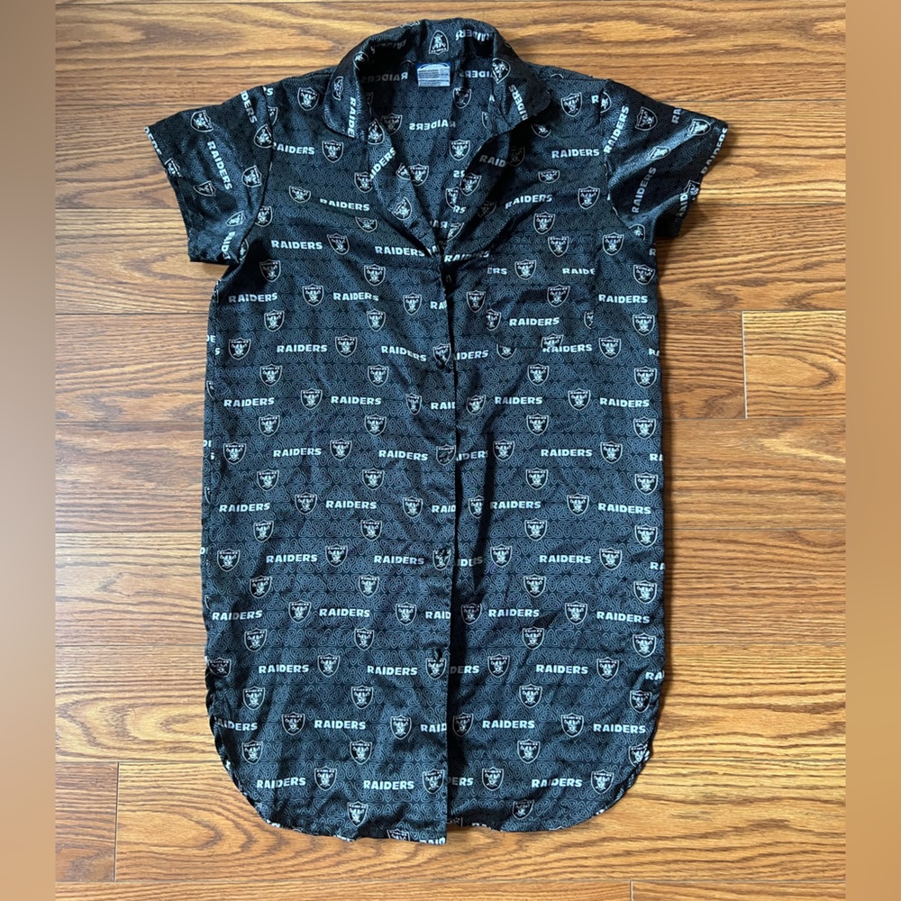 Las Vegas Raiders Night Gown Pajamas